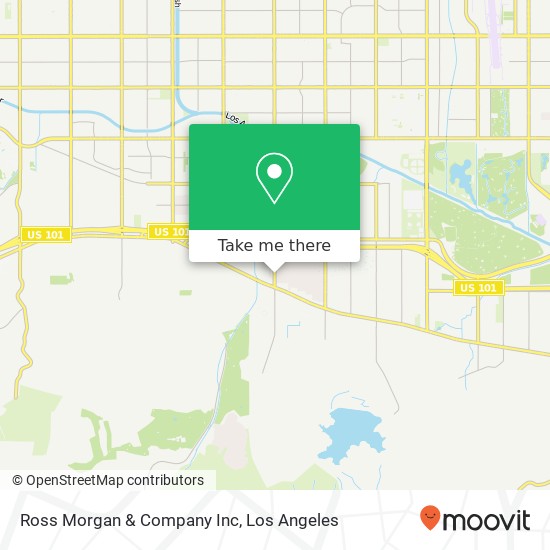 Mapa de Ross Morgan & Company Inc