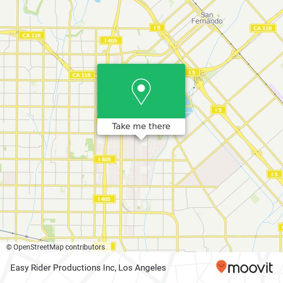 Easy Rider Productions Inc map