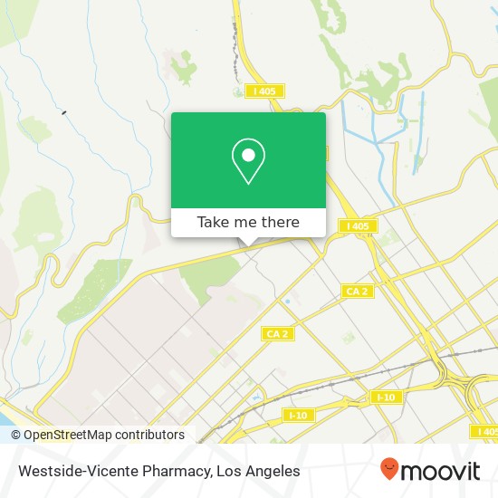 Westside-Vicente Pharmacy map