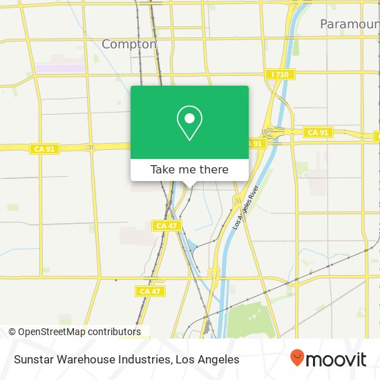 Sunstar Warehouse Industries map