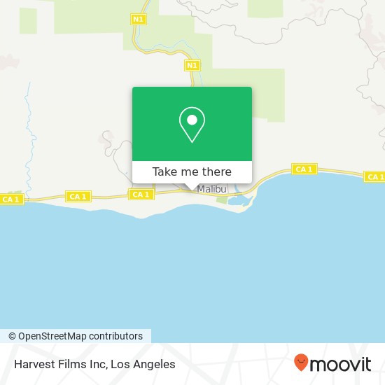 Mapa de Harvest Films Inc