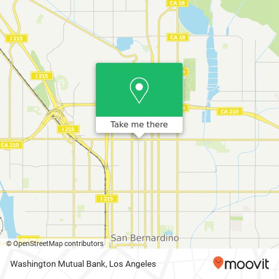 Washington Mutual Bank map