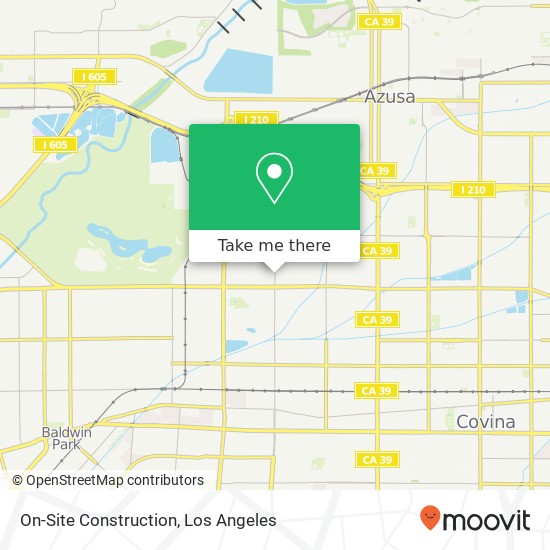 On-Site Construction map