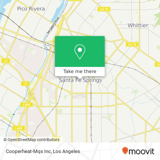 Mapa de Cooperheat-Mqs Inc