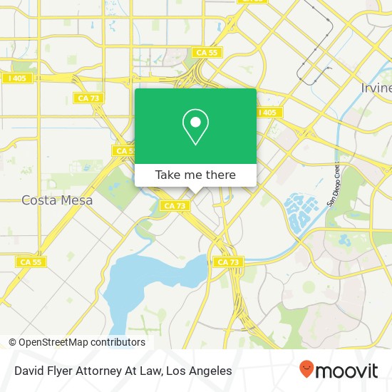 David Flyer Attorney At Law map