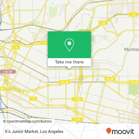 K's Junior Market map