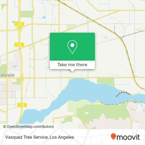 Mapa de Vasquez Tree Service