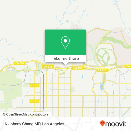 K Johnny Chang MD map
