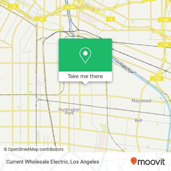 Mapa de Current Wholesale Electric