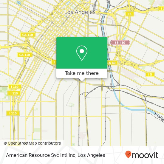 American Resource Svc Intl Inc map