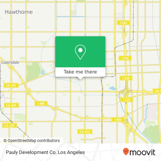 Pauly Development Co map