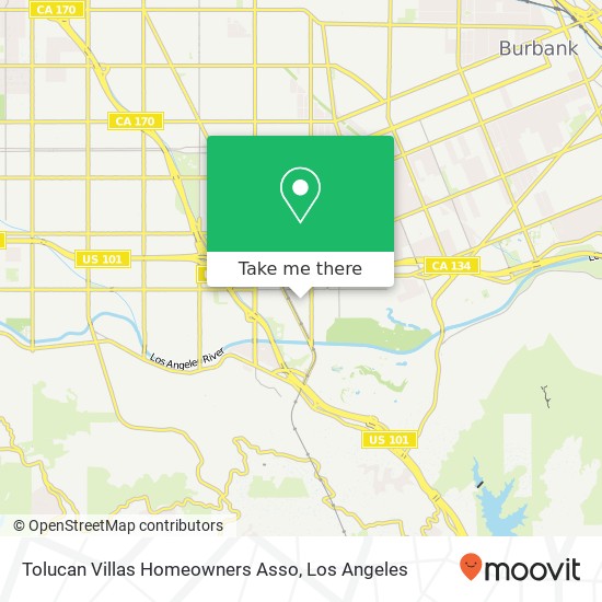 Mapa de Tolucan Villas Homeowners Asso