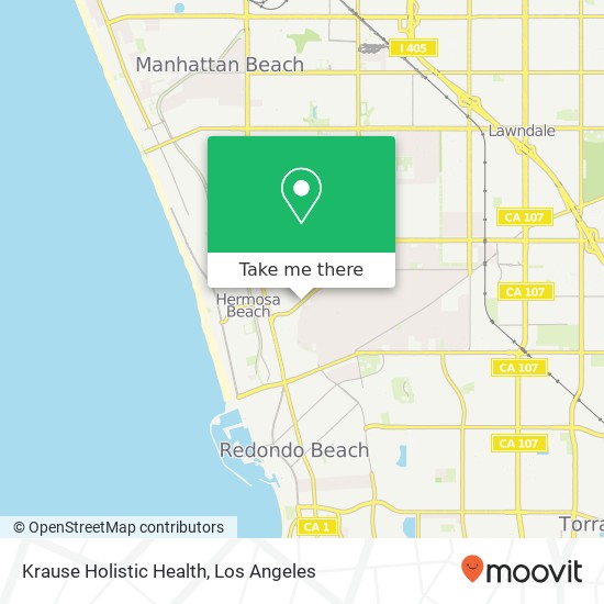 Krause Holistic Health map