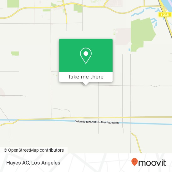 Hayes AC map