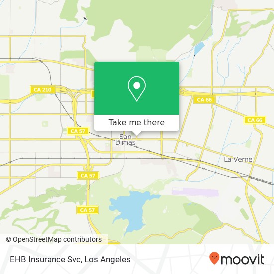 EHB Insurance Svc map