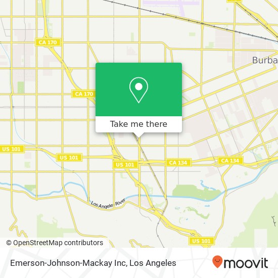 Mapa de Emerson-Johnson-Mackay Inc