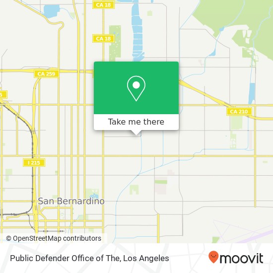 Mapa de Public Defender Office of The