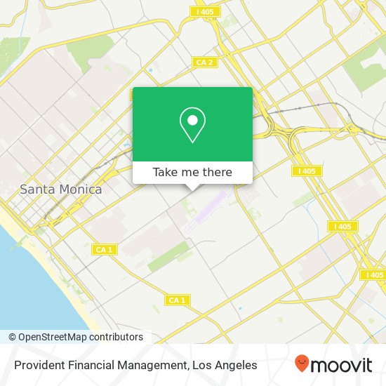 Mapa de Provident Financial Management