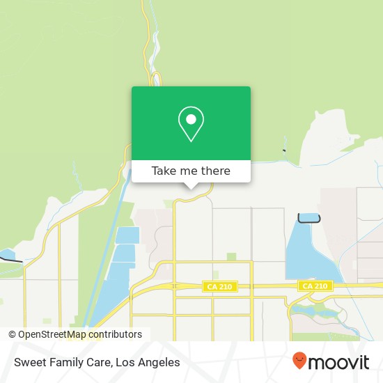 Sweet Family Care map