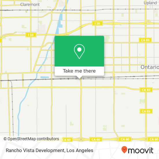 Mapa de Rancho Vista Development