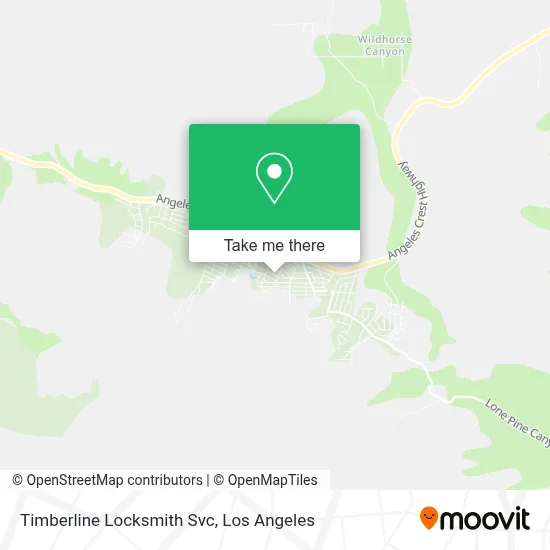 Timberline Locksmith Svc map