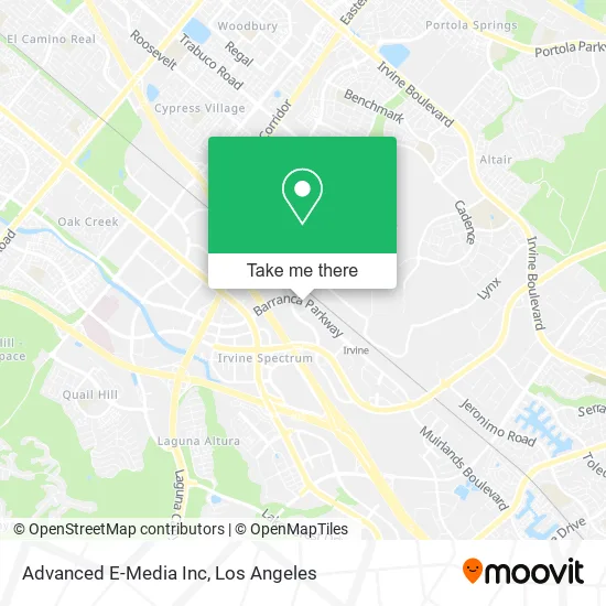 Mapa de Advanced E-Media Inc