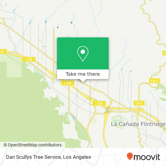 Mapa de Dan Scullys Tree Service