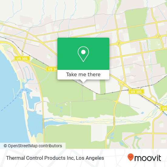 Mapa de Thermal Control Products Inc