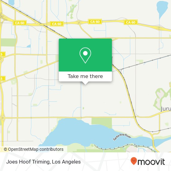Mapa de Joes Hoof Triming
