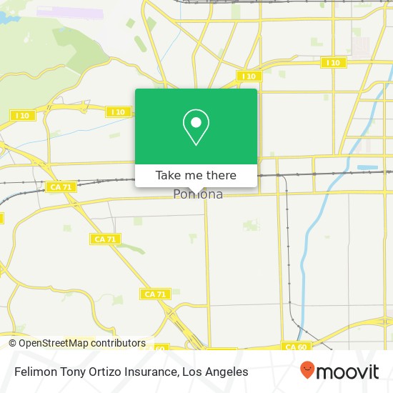 Mapa de Felimon Tony Ortizo Insurance