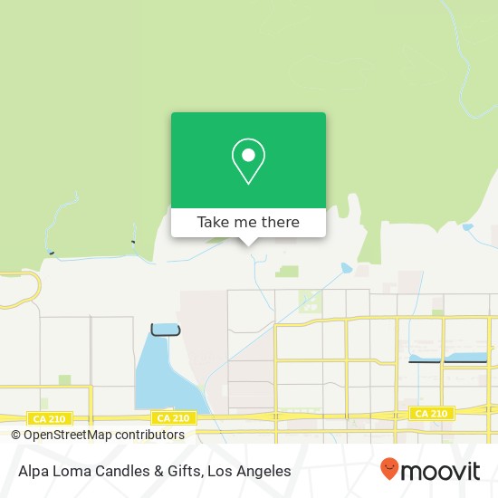 Mapa de Alpa Loma Candles & Gifts