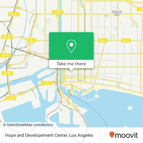Hope and Developement Center map