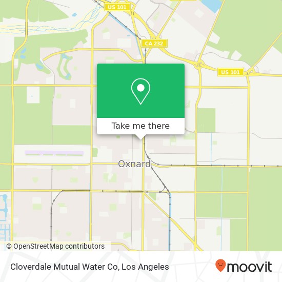 Cloverdale Mutual Water Co map