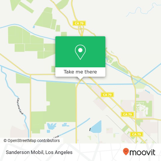 Sanderson Mobil map