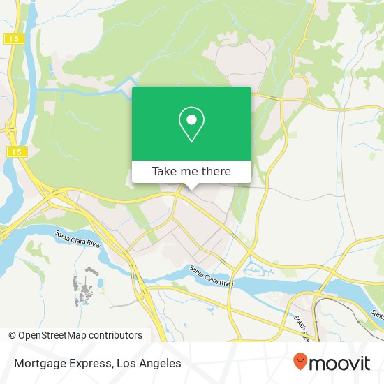Mapa de Mortgage Express