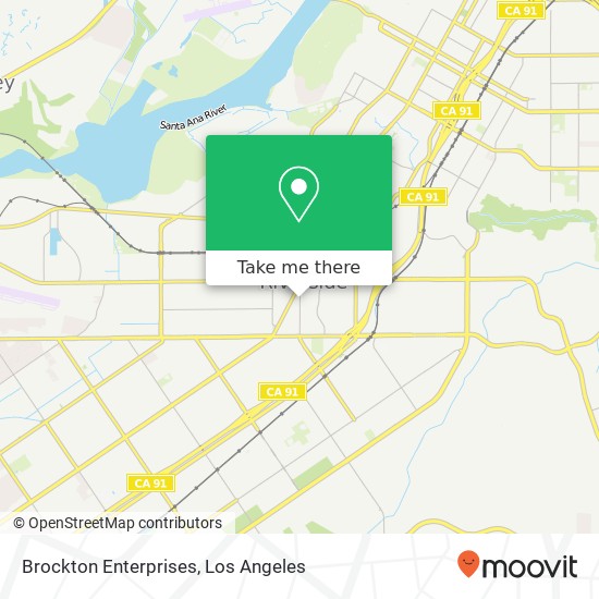 Brockton Enterprises map