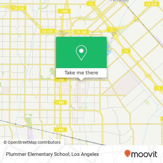 Plummer Elementary School map