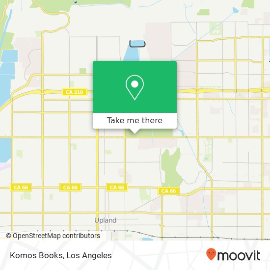 Komos Books map