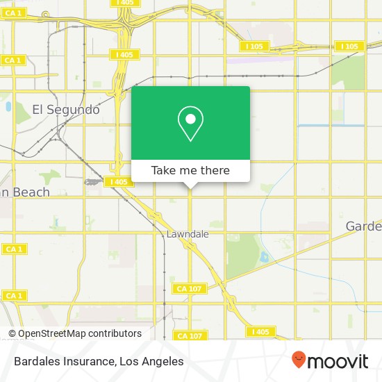 Bardales Insurance map