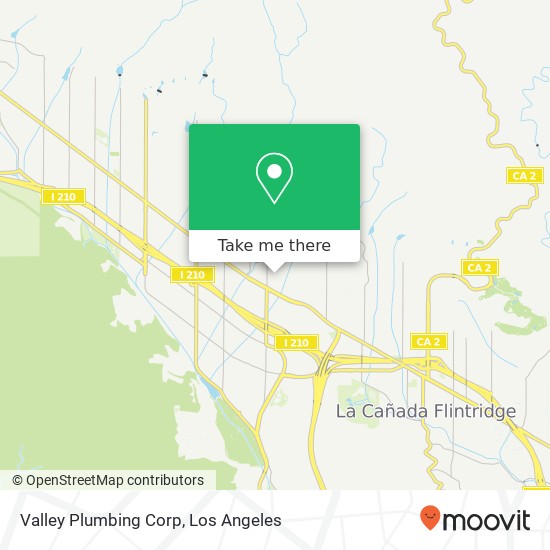 Valley Plumbing Corp map