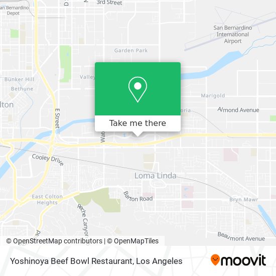 Mapa de Yoshinoya Beef Bowl Restaurant