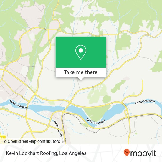 Kevin Lockhart Roofing map