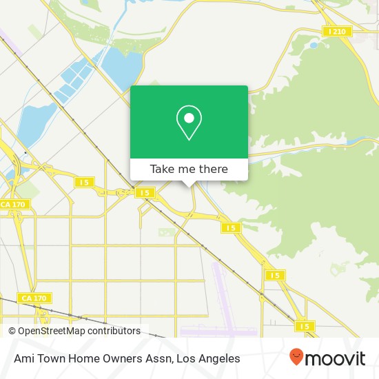Mapa de Ami Town Home Owners Assn