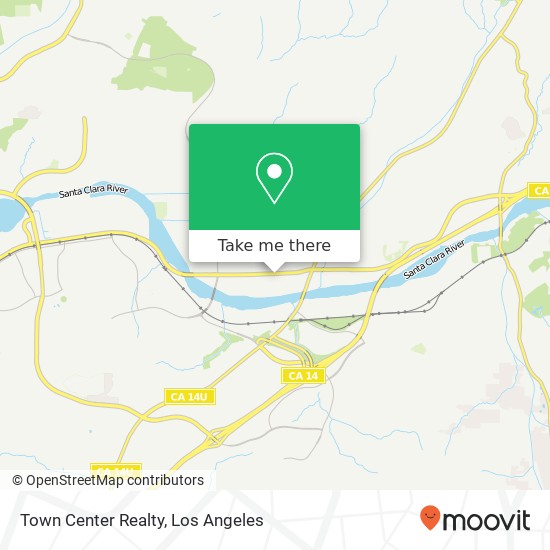 Town Center Realty map