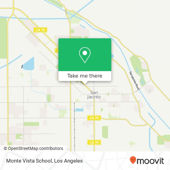 Monte Vista School map