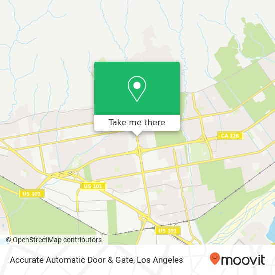Accurate Automatic Door & Gate map