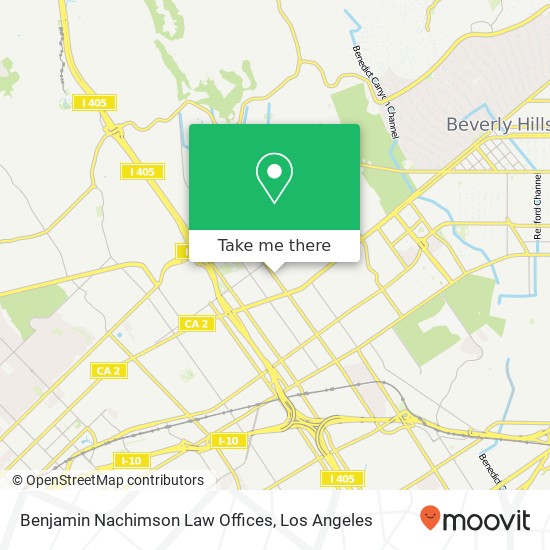 Benjamin Nachimson Law Offices map