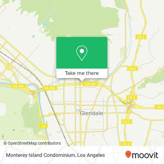 Mapa de Monterey Island Condominium