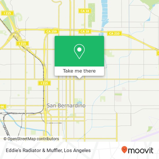 Eddie's Radiator & Muffler map