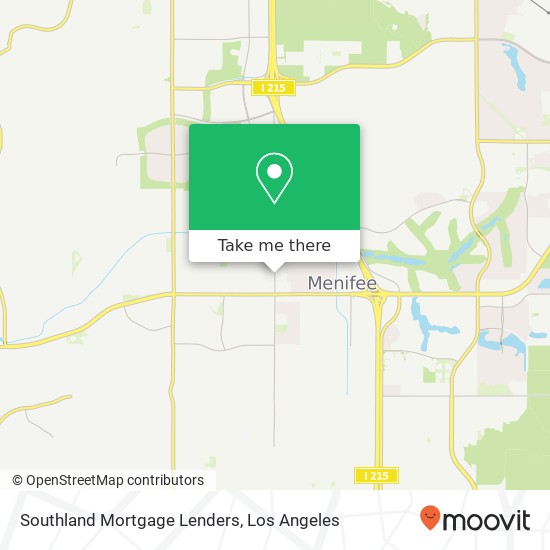Southland Mortgage Lenders map